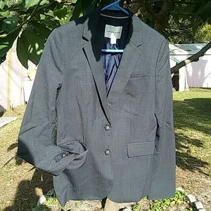Women's Suit Strech Blazer Size 8 Long Sleeves